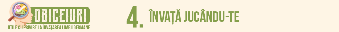 Obiceiuri utile pentru învățarea limbii germane