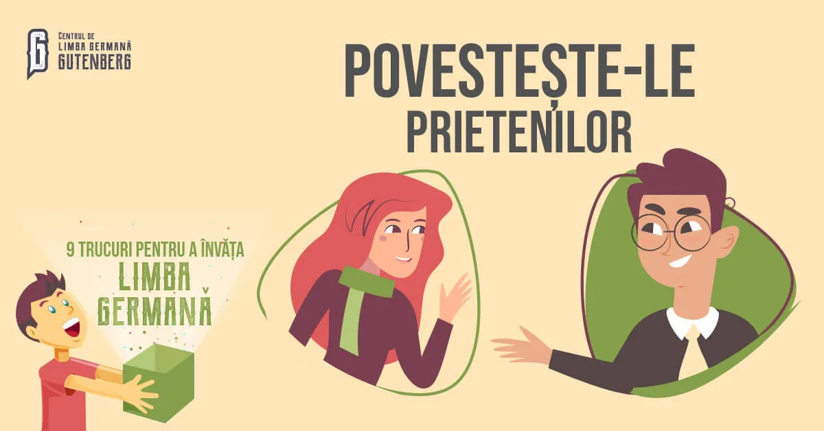 Povesteste-le prietenilor despre ce ai invatat