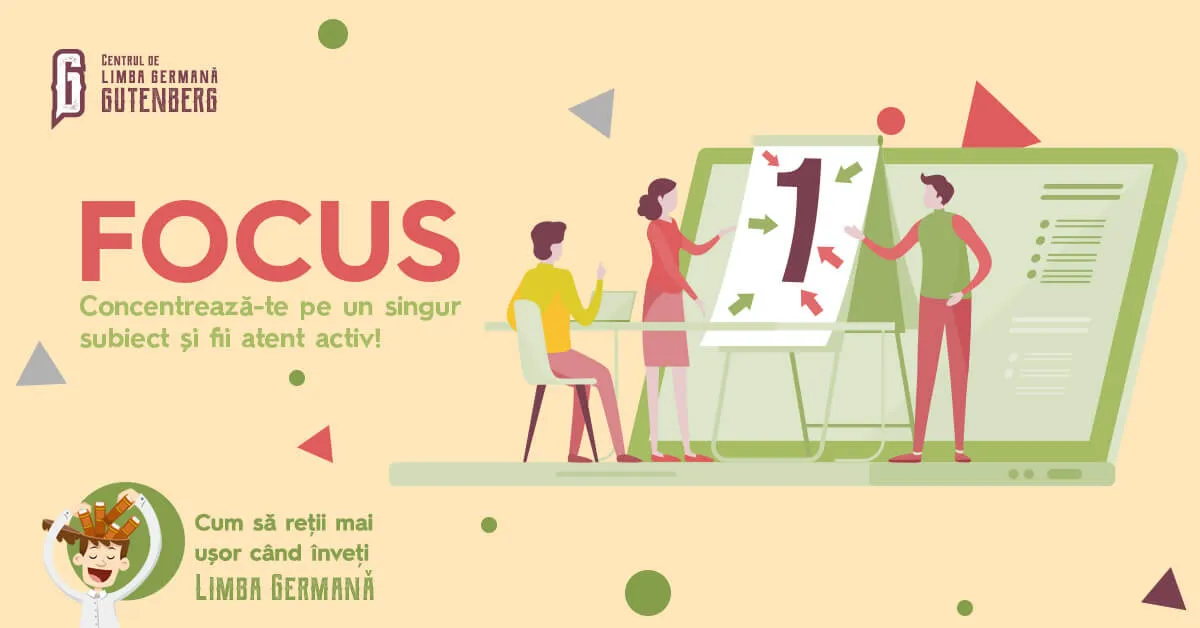Invata germana rapid, prin a fi atent ce inveti